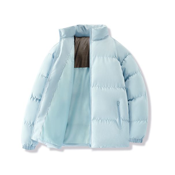 Graphenverstärkte Winterjacke für Herren, locker sitzender Stehkragen-Kapuzenmantel, verdickter, warm wattierter Parka für die Freizeit_voghion.com