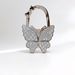 Glittering Butterfly Bag Hook - Stylish & Decorative Alloy Bag Accessory With Multiple Color Options Hook Bag Hook Bag Hardware Crafts_voghion.com