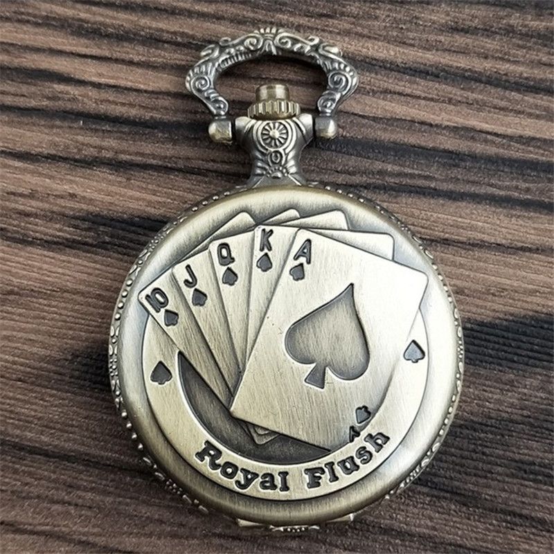 Personalisierte Mode-Taschenuhr im Retro-Stil für Herren und Damen. Trendy große Tischmodelle Taschenuhr, gut aussehend und vielseitig_voghion.com