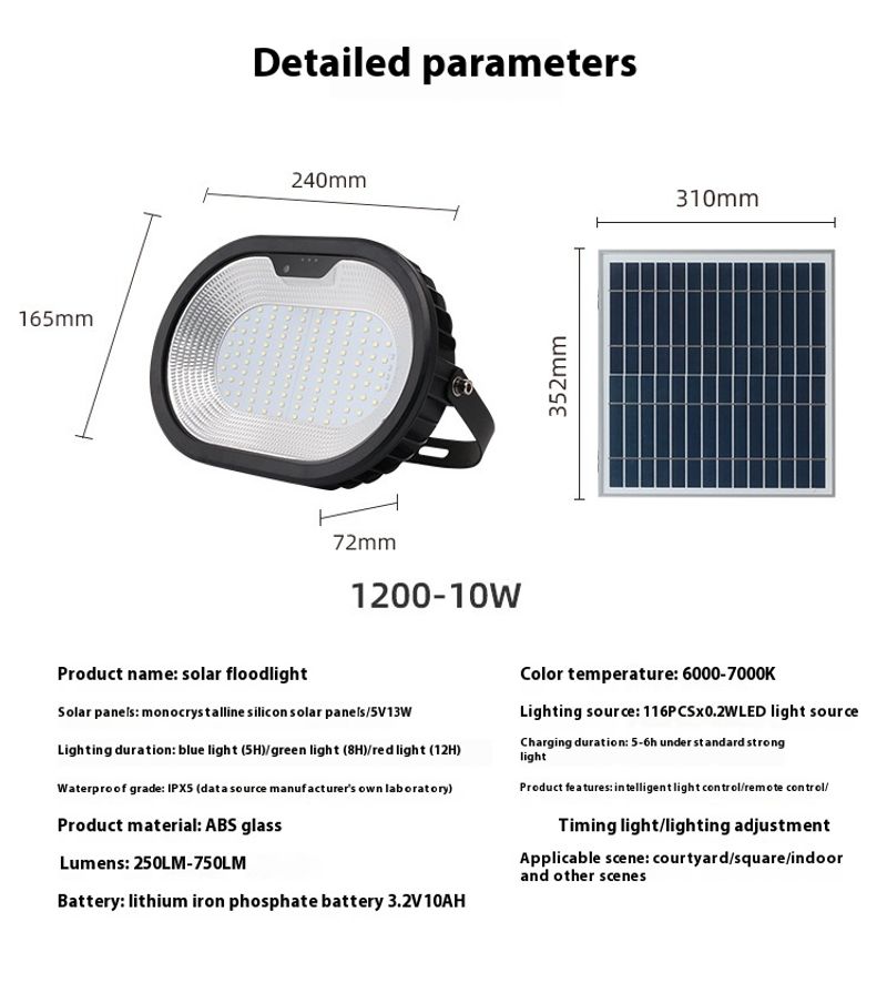 Proiettori solari Illuminazione esterna Illuminazione da parete per cortili rurali Illuminazione da parete per cortili rurali ad alta potenza Impermeabile Nuova illuminazione stradale rurale_voghion.com