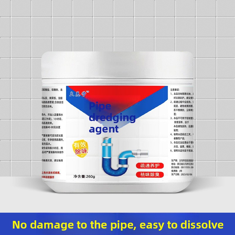 Limpiador de desagües ultra potente: desatascador de desagües de acción rápida para fregaderos, inodoros y tuberías. Disuelve cabello, grasa y restos de comida. Frescura duradera._voghion.com