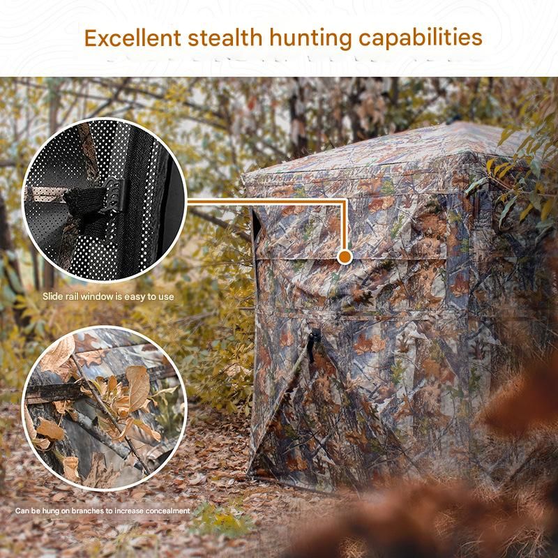 270° One Way Perspective Bird Watching Tent New Rainproof And Sunproof Camouflage Tent In Stock_voghion.com