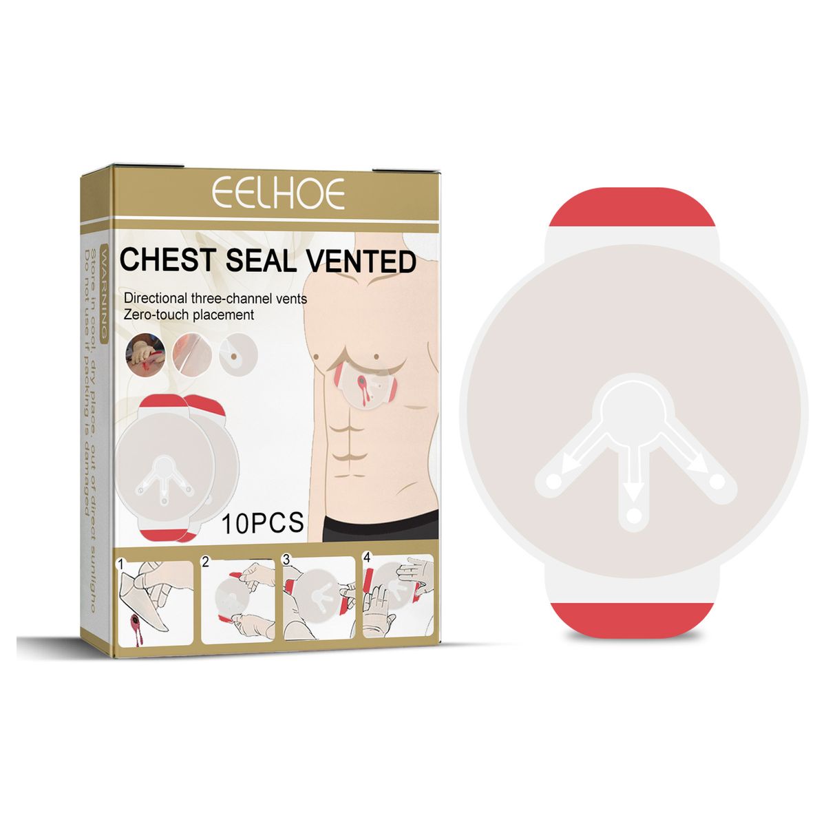 Patch de blessure, beau Patch de cicatrice corporelle, réparation de la peau, imperméable et respirant, protection contre les cicatrices_voghion.com