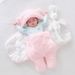 Børns tykt hold baby imiteret lam sovepose anti-chok pose til efterår og vinter nyfødte ude svøb tæppe_voghion.com