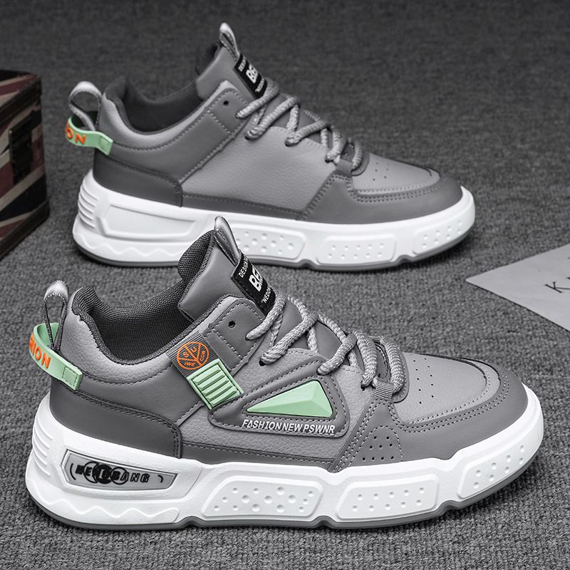 Kõrged meeste kingad uued suvised paksu tallaga vabaaja tossud trendikad libisemiskindlad meeste korvpallispordijalatsid_voghion.com