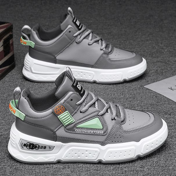 Kõrged meeste kingad uued suvised paksu tallaga vabaaja tossud trendikad libisemiskindlad meeste korvpallispordijalatsid_voghion.com