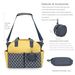 Diaper Bag Tote Baby Changing Bag with  Shoulder Strap Portable Waterproof and Large Capacity for Mom_voghion.com