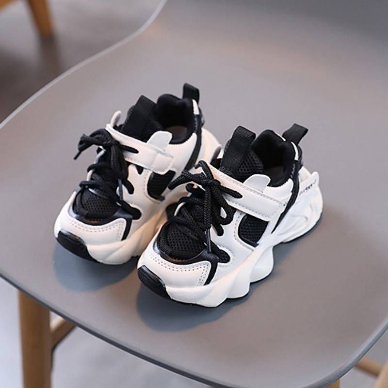 New children's sports shoes with breathable mesh, baby's walking and running shoes, men's and women's shoes_voghion.com