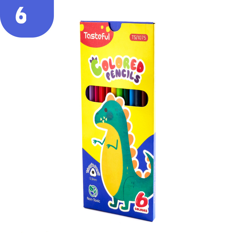 Vibrant Wooden Colored Pencils Set For Kids - Safe & Non-Toxic Art Supplies For Drawing, Sketching & Coloring_voghion.com
