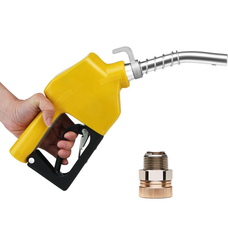 VEVOR Automatic Fuel Nozzle Shut Off Fuel Refilling 3/4" NPT 13/16" Spout Diesel_voghion.com