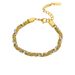 Hit Non Fading Gold Steel Bead Color Matching Twisted Chain Women's Light Luxury High End Titanium Steel Bracelet Bracelet_voghion.com