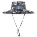 Men's Solar-Powered Cooling Fan Hat - High Wind Speed & UV Protection For Summer Outdoor Activitie_voghion.com
