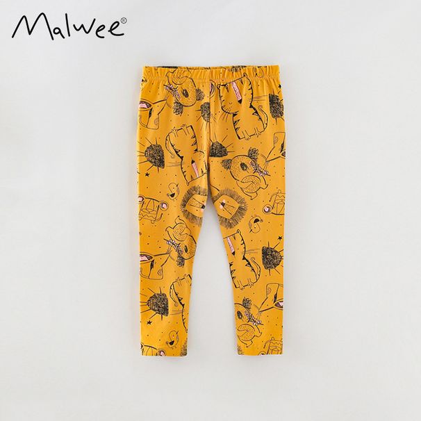 Multiple Options Available In Stock Malwee Autumn European And American Style Toddler Girls Long Pants Leggings One_voghion.com