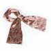 Blando Simple & Decent Warm Pink Tone Background Leopard Print Fashion Silk Scarf/Wrap/Shawl(Large)_voghion.com