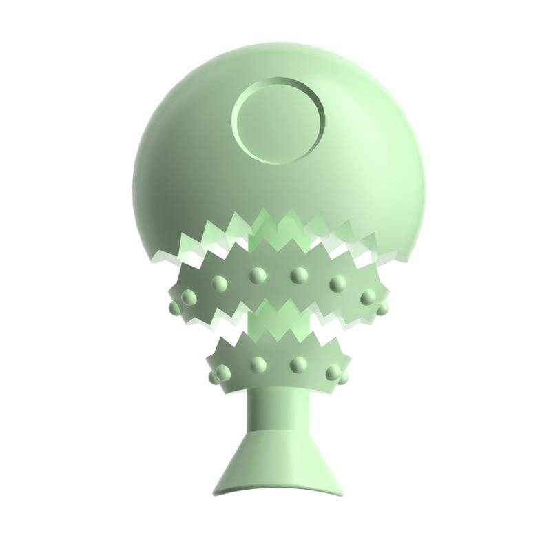 Pet Molar Dog Chew Toy Fish Bone Fun Food Leakage Toy_voghion.com