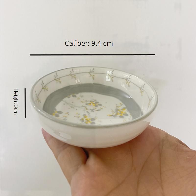Ceramic Dinnerware Set - 16-Piece Bowl & Plate Set For Home Stylish Rice/Noodle Bowls With Matching Plates (Dishwasher & Microwave Safe)​_voghion.com