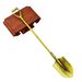 Tomb Explorer Collectible Set - Zinc Alloy Luoyang Spade Tools With Miniature Replicas (5-Piece Set)_voghion.com