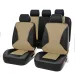 4/9Seats PU Leather Car Covers For Honda Accord City Civic CRV CRZ Elysion Fit Jade Jazz Insight Auto Seat Cushion Cover_voghion.com