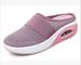 Damenschuhe Sommer New Style Mesh Casual Flat Bottom Half Slip Hole Schuhe_voghion.com