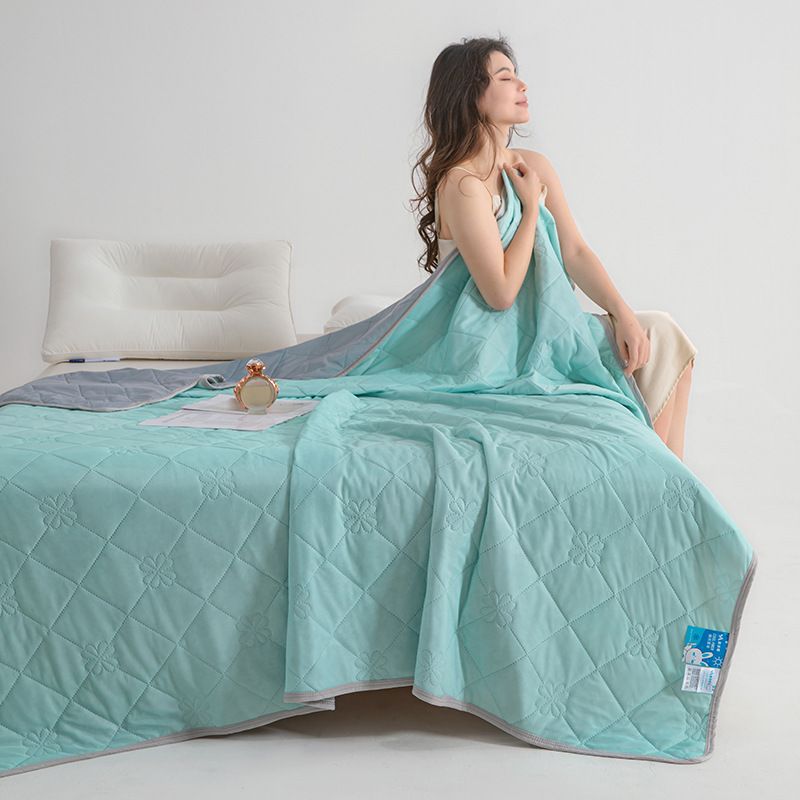 Summer Cool Silky Ice Cream Summer Quilt Summer Cool Quilt Air Conditioning Quilt Thin Quilt Gift Quilt_voghion.com