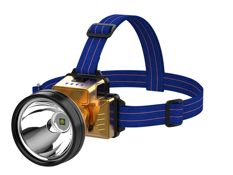 LED headlight flashlight rechargeable high-brightness headlight with 3 light modes supports motion sensor and power bank function_voghion.com