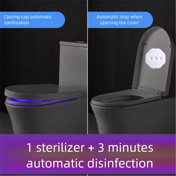 Sterilisator UV Intelligente Desinfectie Deodorisatie Sensor Automatische Huishoudelijke Desinfector Toiletgeur_voghion.com