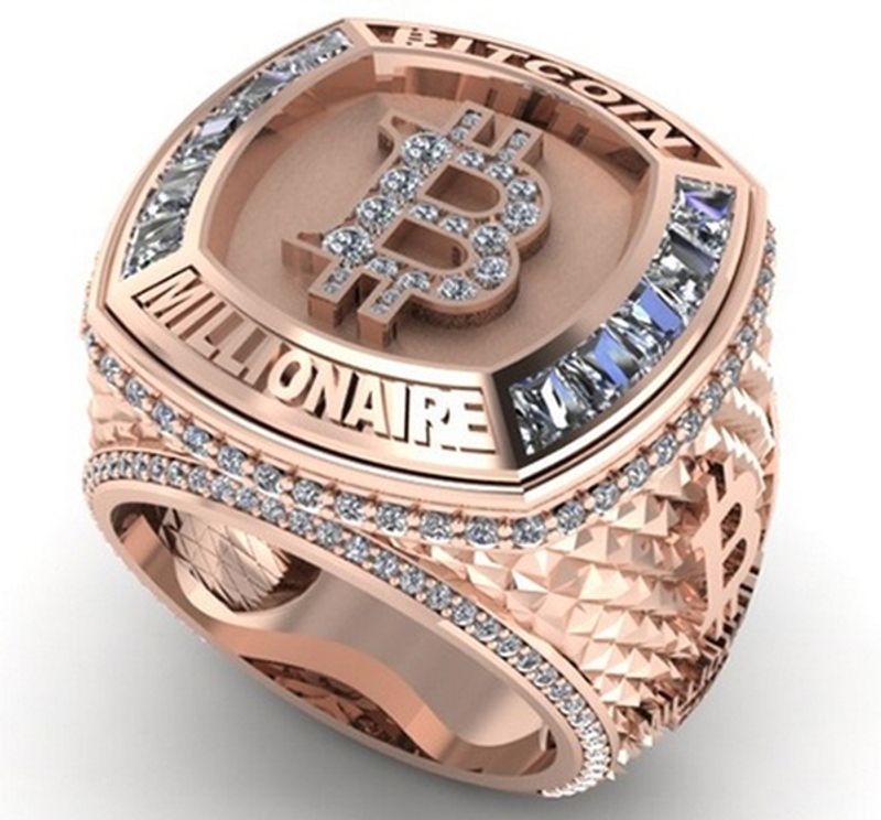 Moda uomo d'affari di lusso Diamante gioielli di lusso classico dollaro intagliato a mano anello_voghion.com