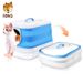 2022 New Foldable Cat Litter Box Large Fully Enclosed Deodorizing Quick Storage Anti-Splash Car Outdoor_voghion.com