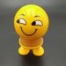 Spring shake head doll expression car shake head doll spring funny ornaments smiling face spring baby spot_voghion.com
