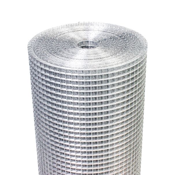 Hardware Cloth 1/2 Inch 60in X 100ft 19 Gauge, Hot-dip Galvanized After Welding Chicken Wire Fence Roll Garden Plant Welded Metal Wire Fencing Roll, Rabbit Cages Snake Fence_voghion.com