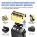 Floating double blade double net detachable washable blade head electric shaver hair clipper portable long battery life razor_voghion.com