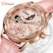 Slunce, měsíc a hvězdy multifunkční vodotěsné automatické dámské mechanické hodinky s povrchovou úpravou skořepiny_voghion.com