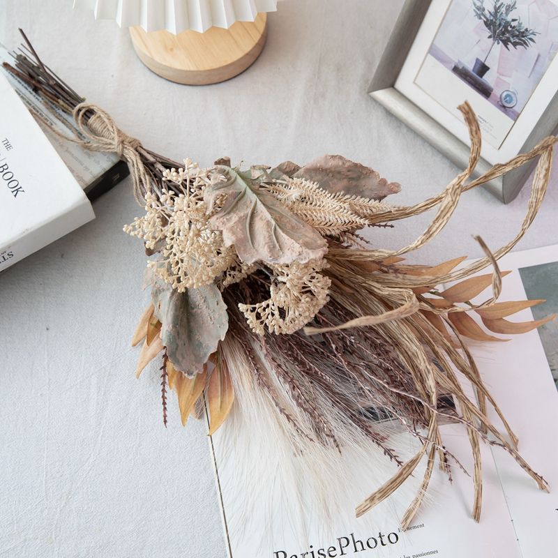 Cross-border geometric artificial flowers manufacturer home decoration design wedding bouquet wall decoration wall hanging CF01163_voghion.com