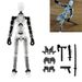 YOUEN Nieuwe montage voltooid - Titan 13 actiefiguur, Dummy Robot 13 actiefigurenset, 3D-geprinte actiefiguren met meerdere gewrichten_voghion.com