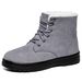 25 Cotton Shoes, Snow Boots, Warm And Versatile Boots, Women's Fleece And Thickened Cotton Boots_voghion.com