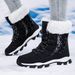 Blizzard Beauty: Gesteppte Winterstiefel mit Schnürung_voghion.com