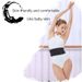 Professional Dance & Fitness Waist Belt - Adjustable Support For Dance, Martial Arts & Workouts - Breathable Nylon & SBR (Black, L/XL)_voghion.com