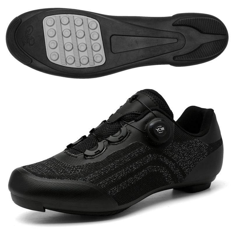 Plus-size Road Lock Sole Andningsbara Cykelskor för Herr och Dam Slitstarka Mountainbikeskor_voghion.com