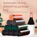 Thickened Garbage Handheld Household Large Automatic Drawstring Closure Dormitory Kitchen Plastic Bags Extra Thick_voghion.com