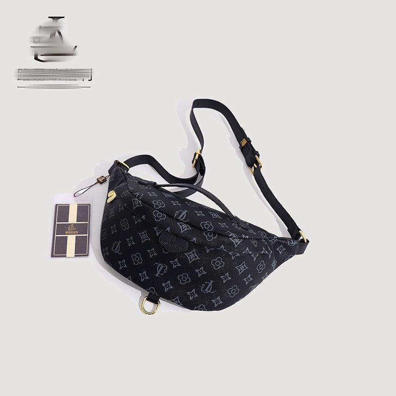 Mode retro Fanny pack kvinnor nya stor kapacitet bröstväska axelväska crossbody väska kvinnor_voghion.com