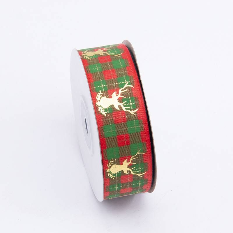 1cm-4cm threaded ribbon Christmas gift box packaging ribbon Christmas decoration ribbon_voghion.com