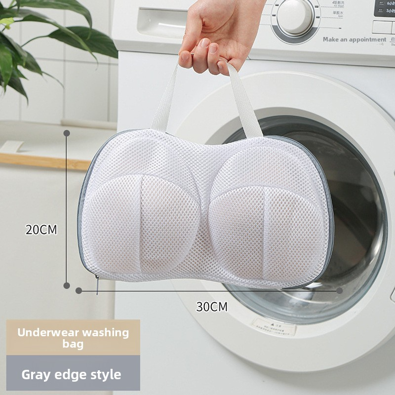Delicate Laundry Bags Set - 3 Pack Fine Mesh Wash Bags For Bras Lingerie & Baby Clothes (Zippered Reusable)​_voghion.com