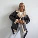 Autumn And Winter New Women's Suede Fur All-in-one Motorcycle Jacket Jacket Women's Top M258_voghion.com