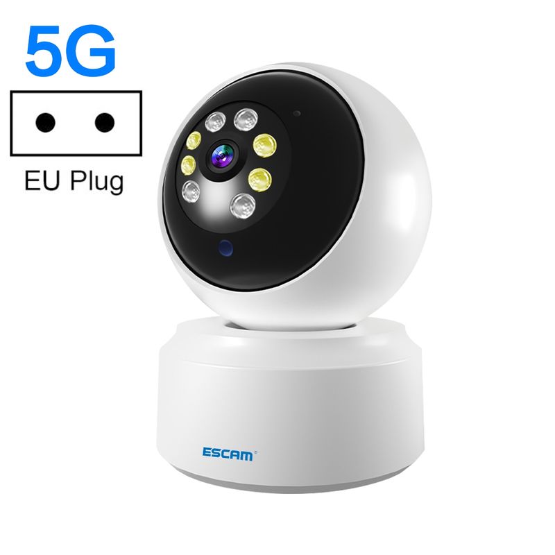 PT200 HD 1080P Dual-band WiFi IP Camera, Support Night Vision / Motion Detection / Auto Tracking / TF Card / Two-way Audio, EU Plug_voghion.com
