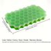 3-paks honeycomb isbitbrett med lokk, gjenbrukbare isbitformer av plast, liten silikonisbitmaskin for fryser_voghion.com
