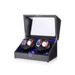 Home & Garden Automatic Mechanical Watch Winder 4+0 With Atmosphere Light And Lock Electric Rotating Watch Winder High End Storage Gift Box_voghion.com