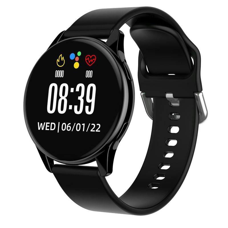 Running T2pro Smart Round Screen Bluetooth Call Information Notification Sports Record Unisex Watch_voghion.com