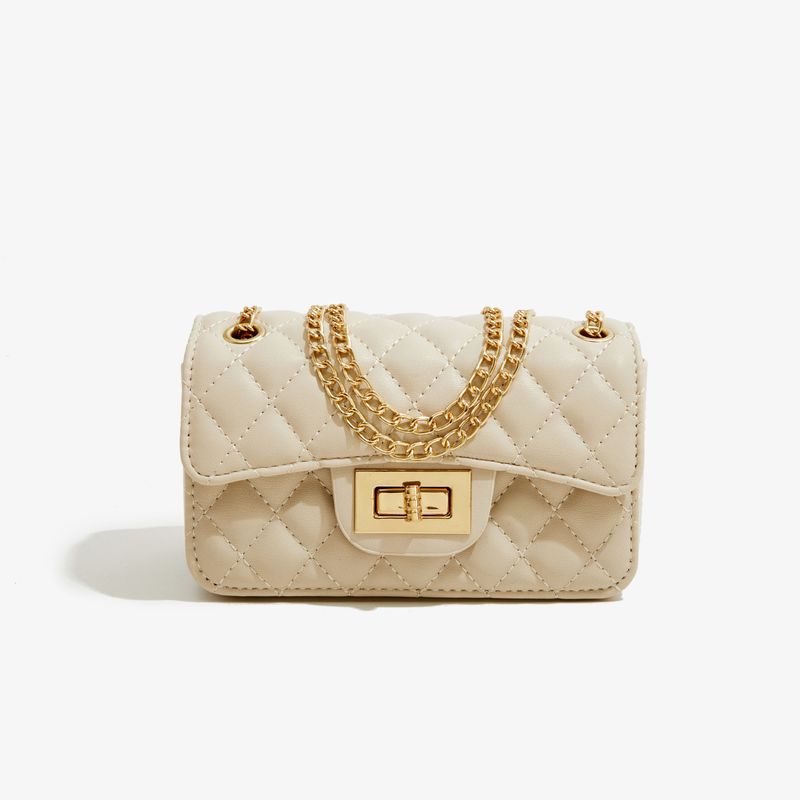 Nuova borsa a tracolla casual in tinta unita di tendenza della moda più venduta per borsa piccola da donna, borsa a tracolla singola da donna, borsa quadrata piccola_voghion.com