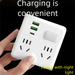 Smart Socket Conversione Domestica 86 Convertitore Multifunzione Multi-Foro USB Multipresa Spina Scheda Dormitorio Studentesco_voghion.com