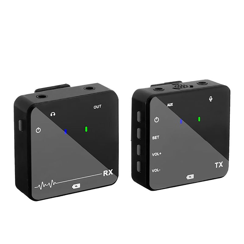 Professionelles digitales Bühnen-Broadcast-Sound-UHF-Sender-Empfänger-Monitorsystem_voghion.com